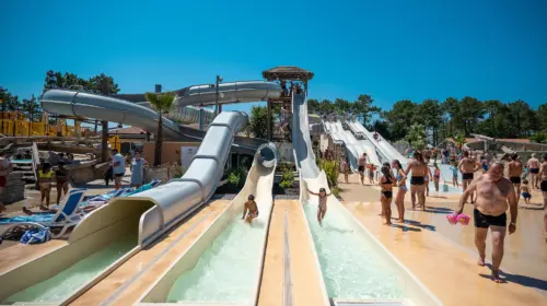 Camping Le Vieux Port - Messanges, Nouvelle-Aquitaine, Sud de la France